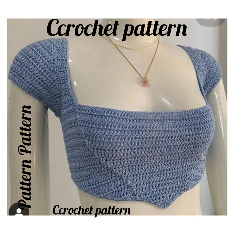 Pdf Jenny pattern Crochet top