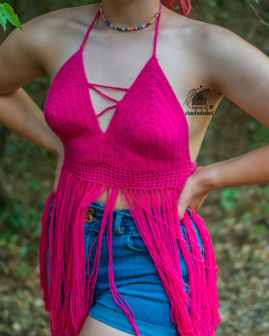 Cute summer top               off shoulder Top,Crochet tank top,Crop top,Festival Top,Boho Crop Top