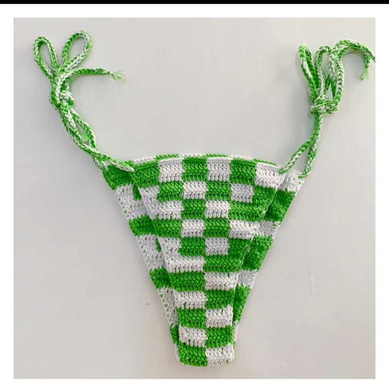 Pdf Rae checkered bikini  sets pattern