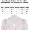 Floral embroidery Corset Top