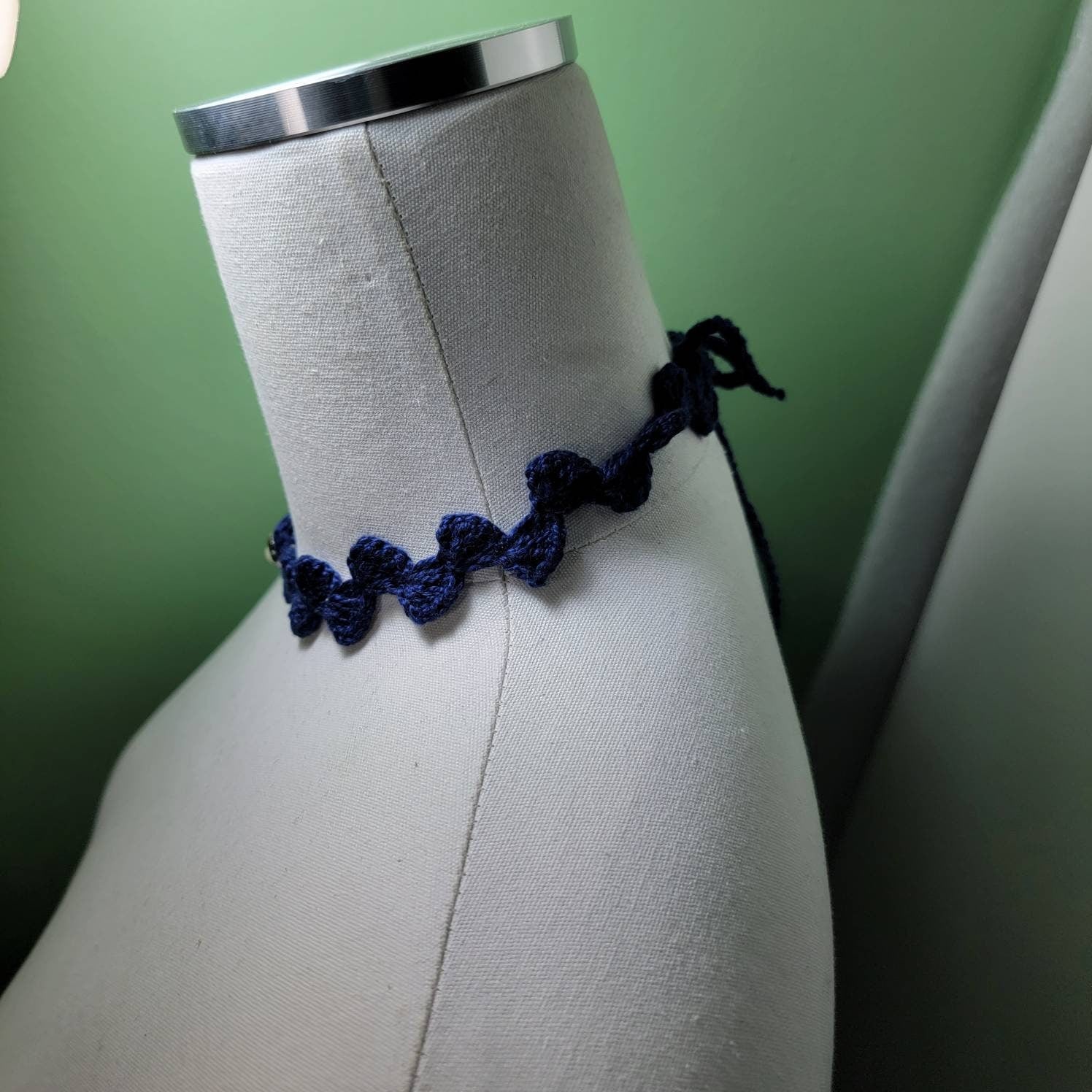 Dark Blue Choker