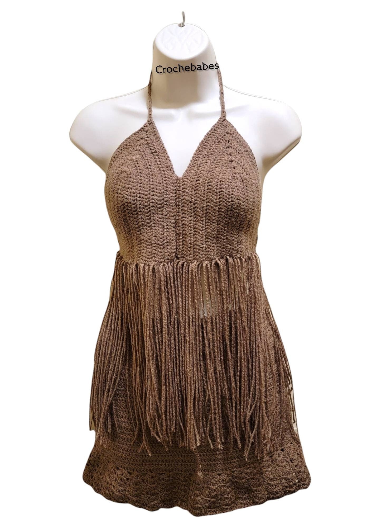 Crochet Fringe Tank Top